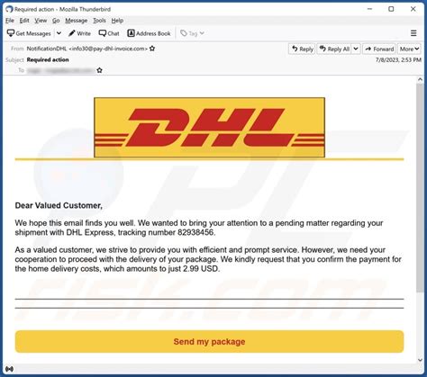 dhl fake bags|dhl duty scam.